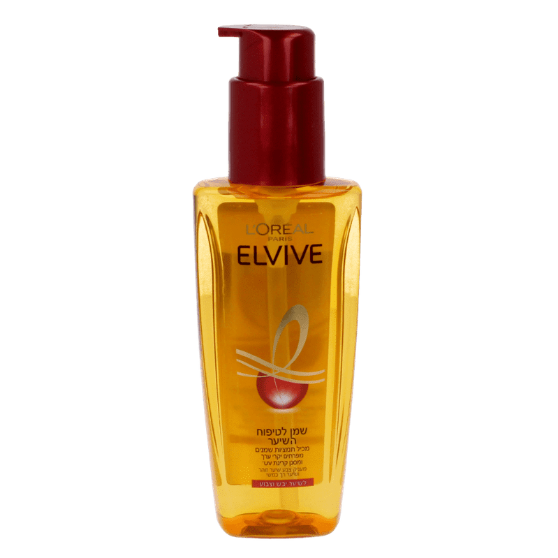 ‫אלביב - אלביב שמן לטיפוח השיער לשיער יבש וצבוע | לוראל אלביב ELVIV LOREAL‬