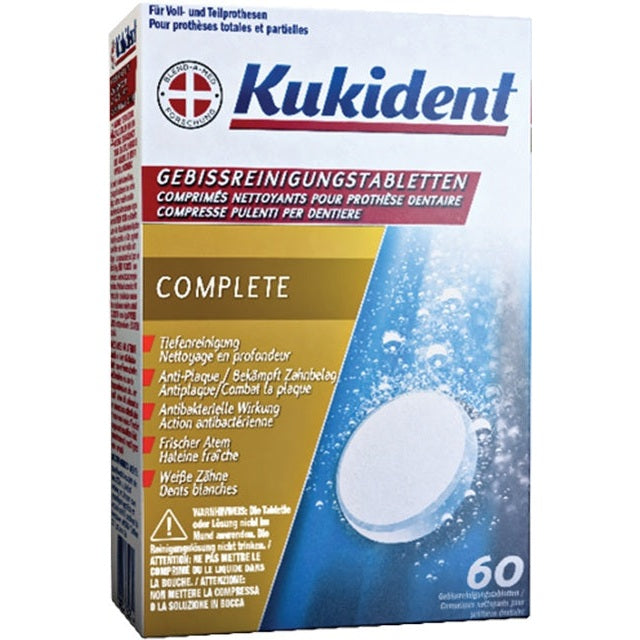 טבליות ניקוי שיניים תותבות 15 דקות - הגנה ורעננות