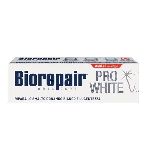 ביורפייר | Biorepair Pro White - משחת שיניים הלבנה 75 מ"ל | ביורפייר | Biorepair פרו ווייט | Pro.