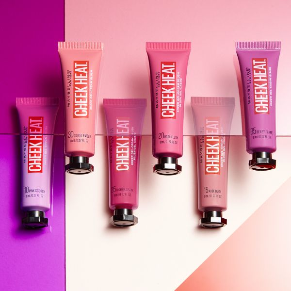 מייבלין MAYBELLINE CHEEK HEAT סומק