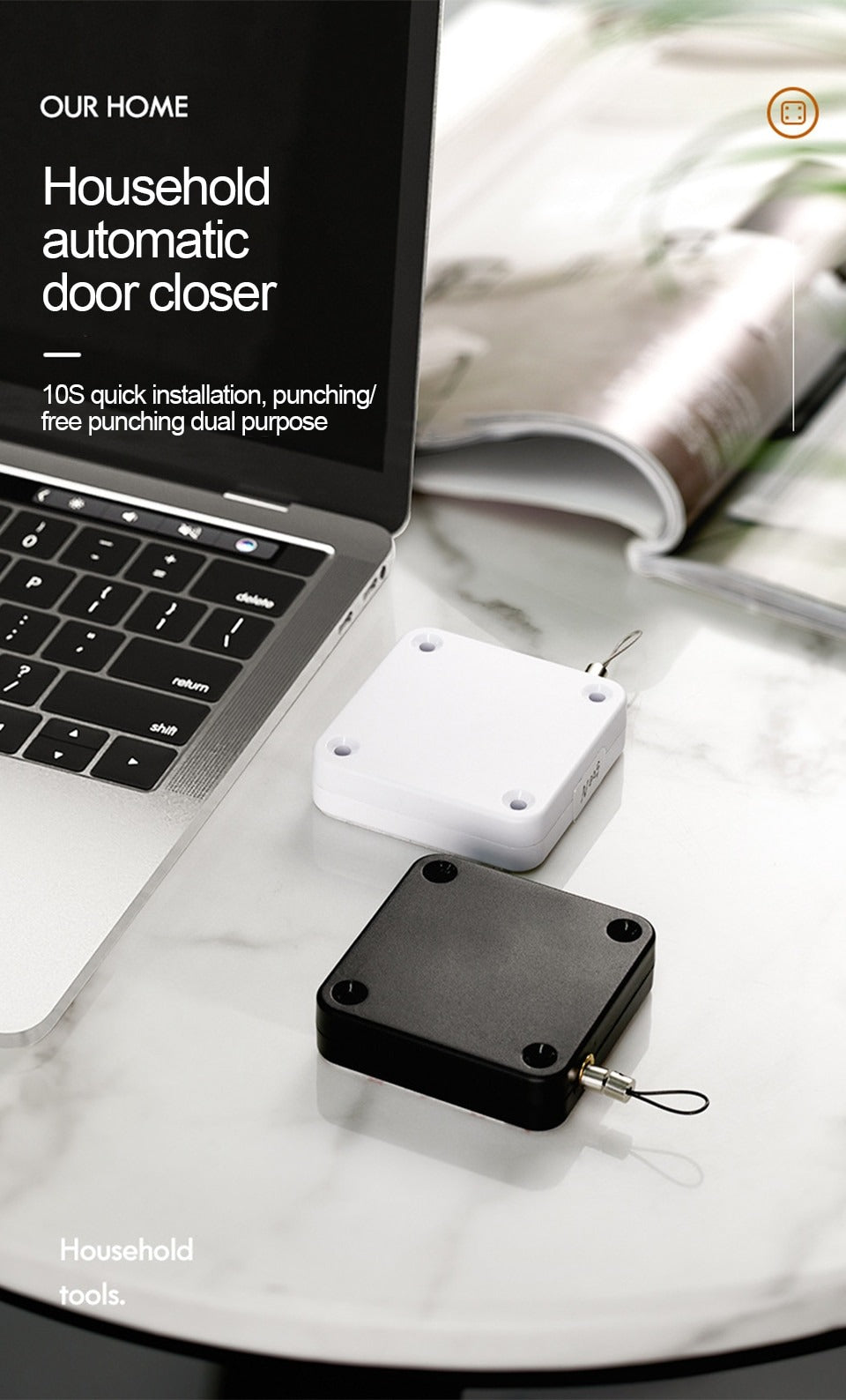 Replec™ -סוגר דלתות אוטומטי