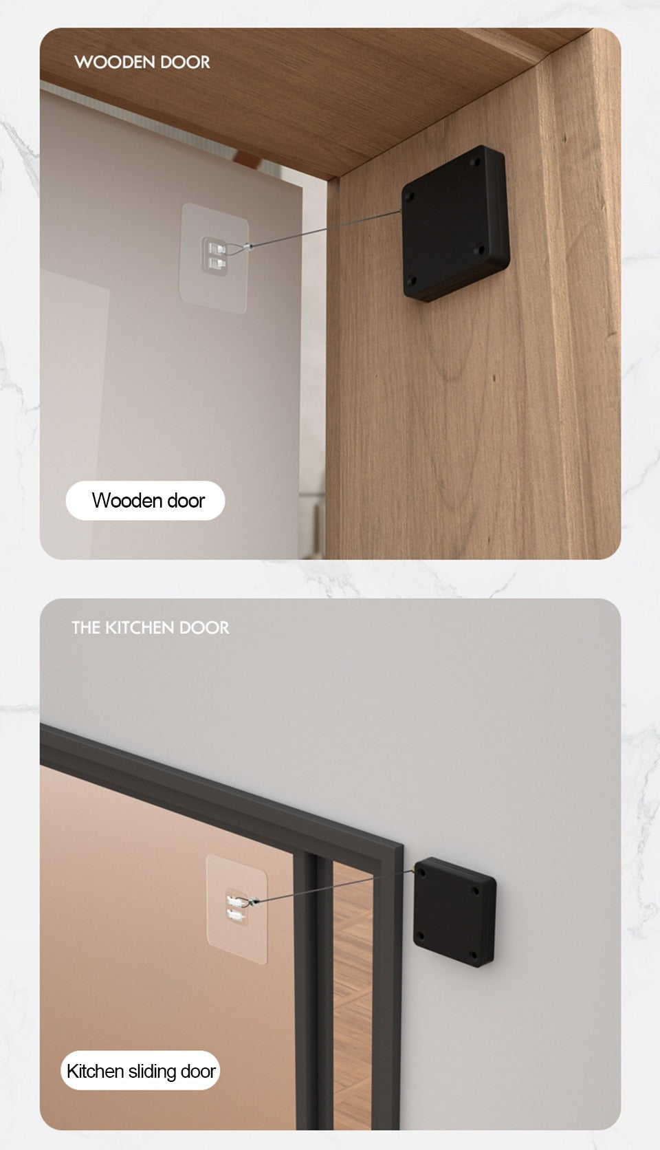 Replec™ -סוגר דלתות אוטומטי