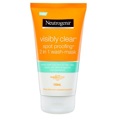 NEUTROGENA - VISIBLY CLEAR lotion and mask | Cosmetics Neutrogena
